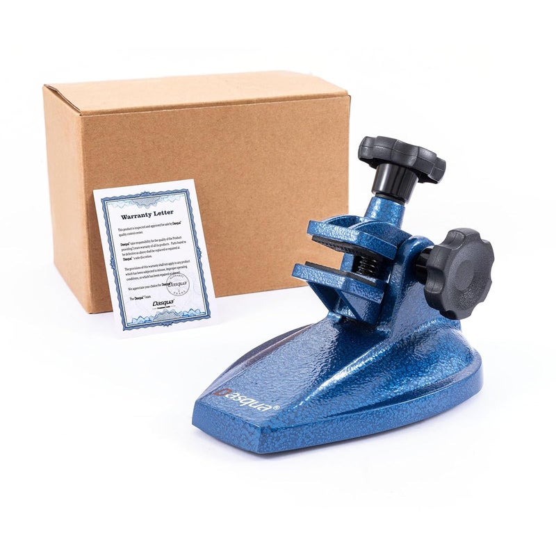 Dasqua Precision Micrometer Stand, Professional-Grade Cast Iron Base, Holds Micrometers, Non-Slip Rubber Clamp, Fully Adjustable - Image 5